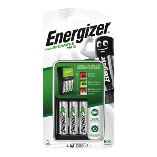 Picture of ENERGIZER MAXICHARGER + 4AA BATTERIES